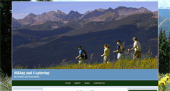 Desktop Screenshot of hikingandexploring.com